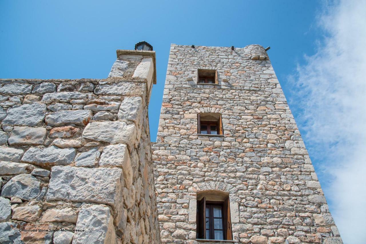 Charouda Stone Tower Apartment Pyrgos Dirou Exterior photo